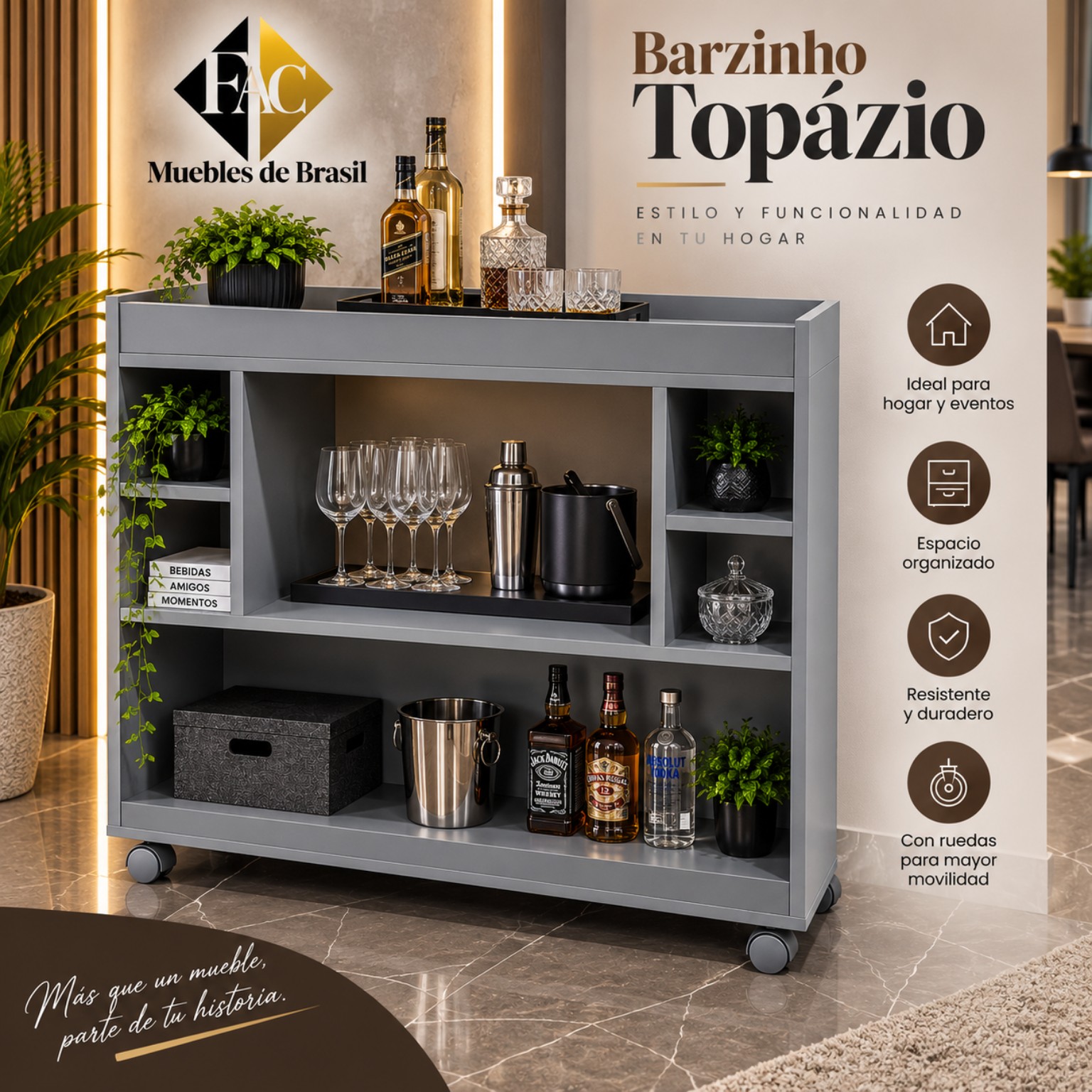 Mueble Mueble Bar Topázio